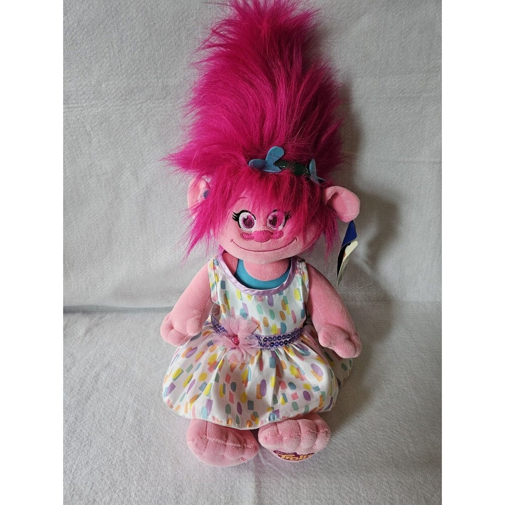 Trolls Princess Build a Bear Workshop 24" Tall Poppy Stuffed Animal Plush Doll
